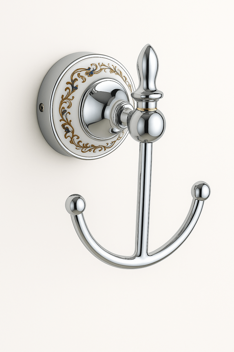 L'industrie du porte manteau Patere Ancienne Ceramique