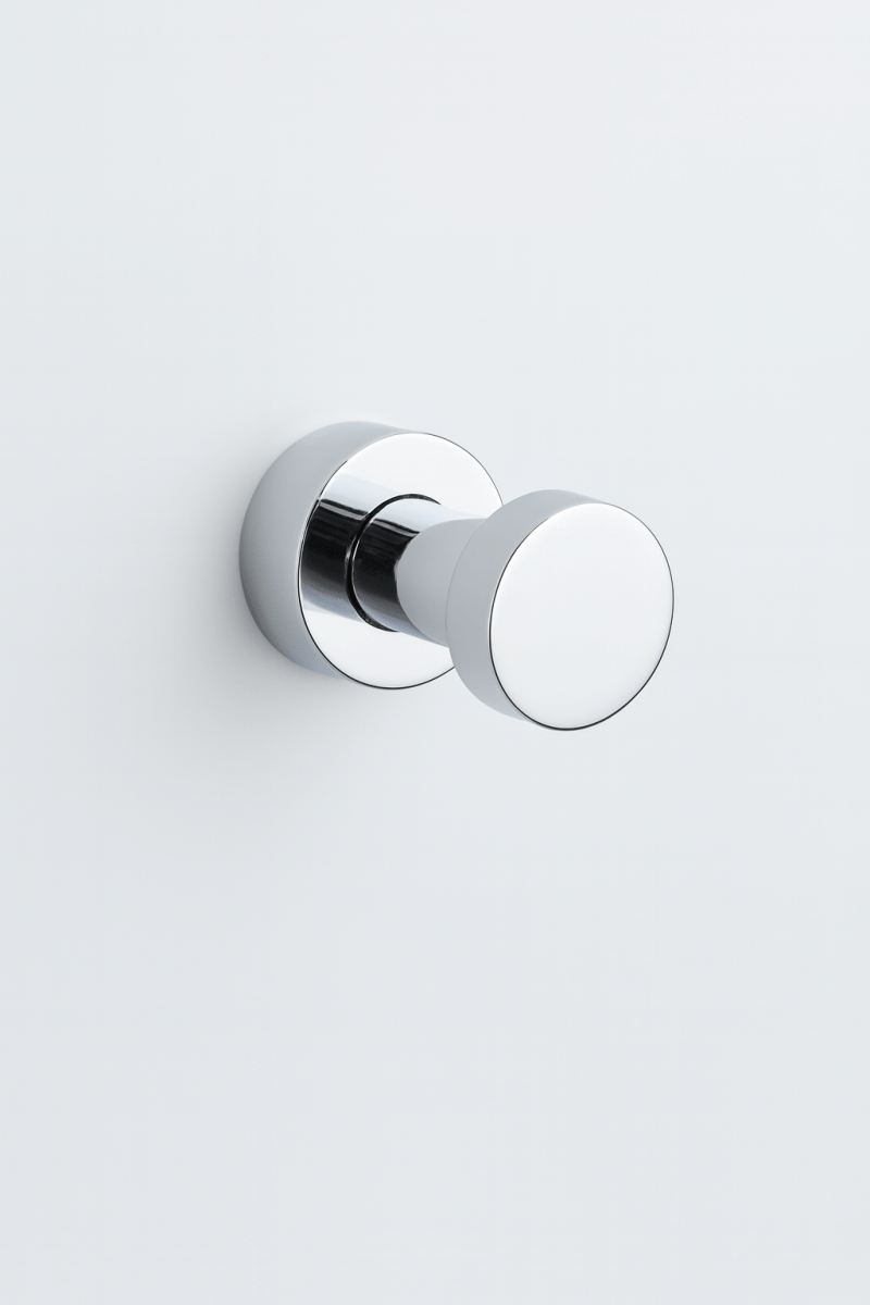 L'industrie du porte manteau Chrome Patère Laiton