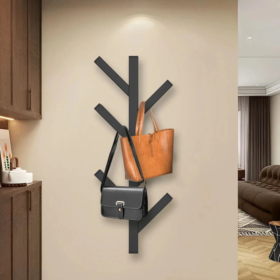 L'industrie du porte manteau Noir Porte Manteau Design Italien