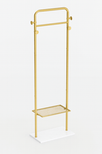 L'industrie du porte manteau Gold / GERMANY Porte Manteau Métal Doré