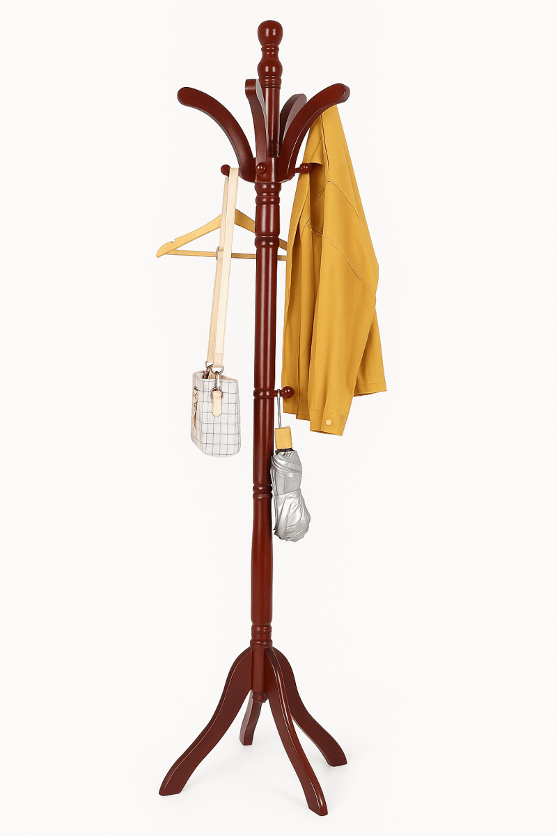 L'industrie du porte manteau Bois Porte Manteau sur Pied en Bois Ancien